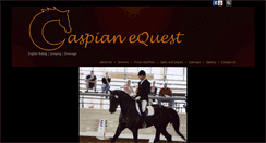 Desktop Screenshot of caspianequest.com