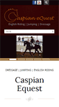 Mobile Screenshot of caspianequest.com